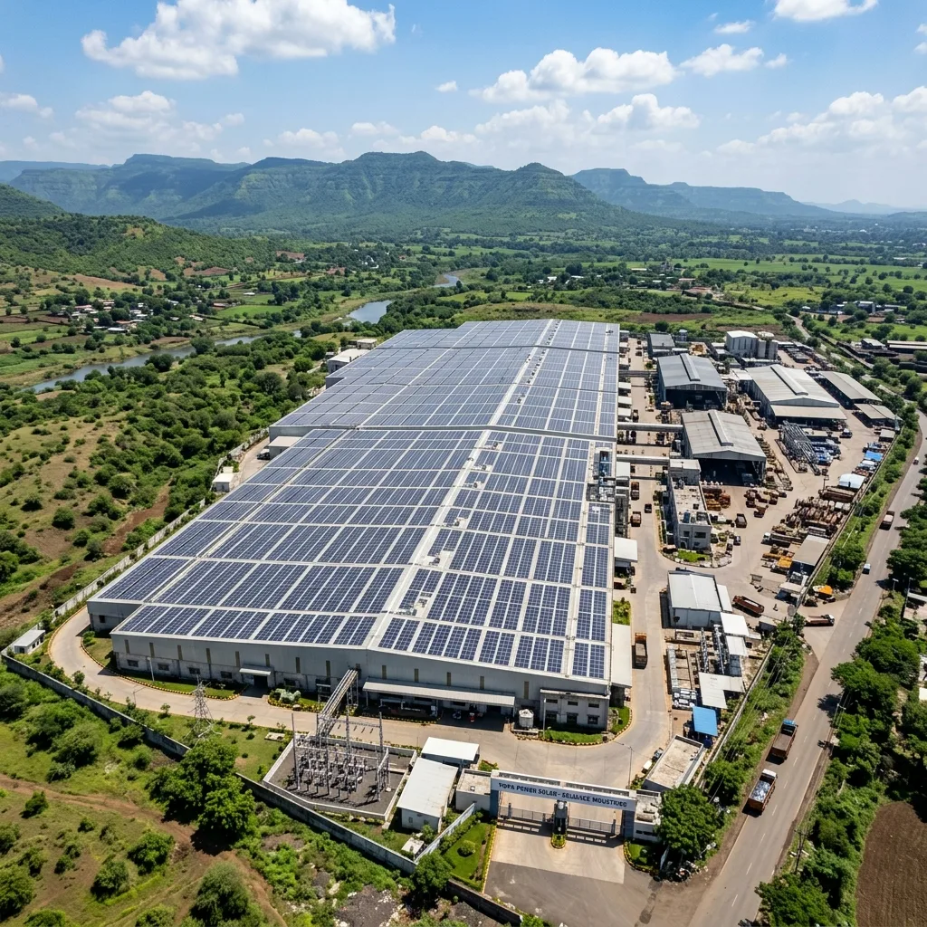 Industrial solar array